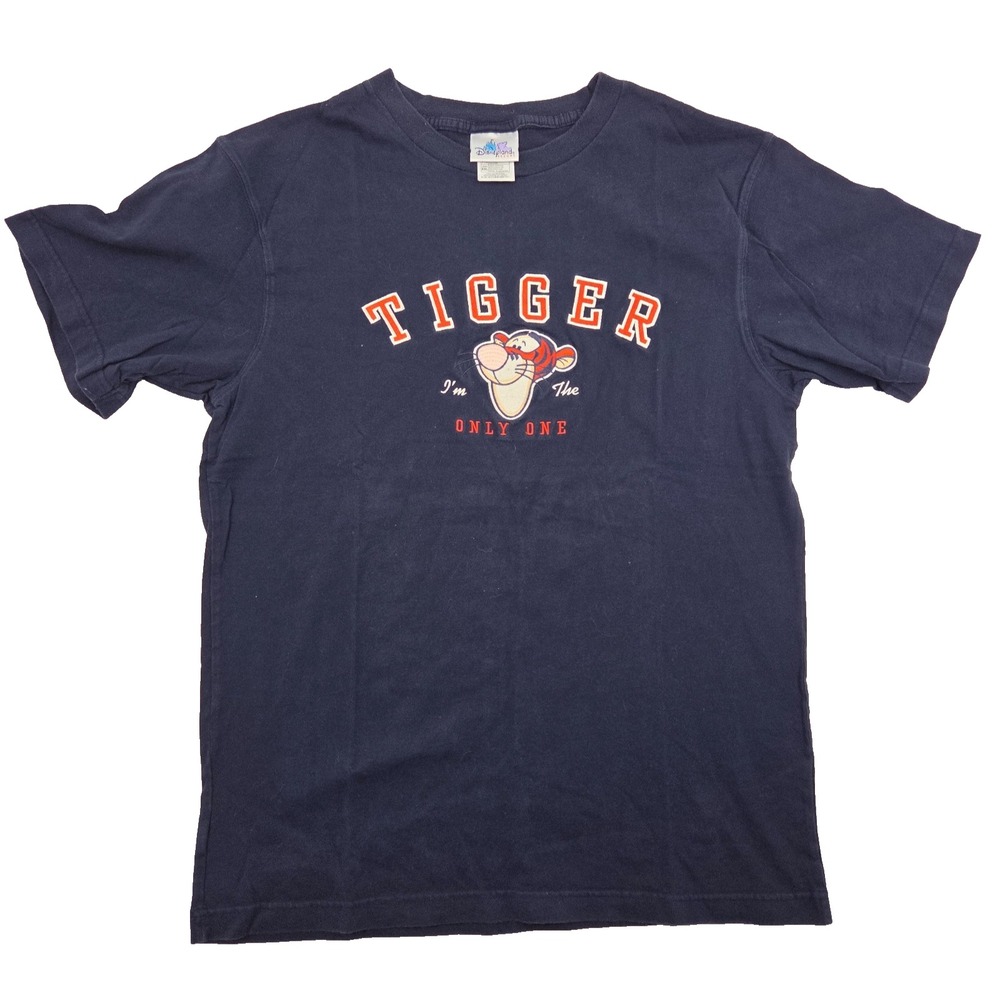 VTG Disneyland Resorts Tigger "I'm the only one" Embroidered Shirt Sz XXL